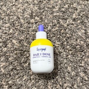 Supergoop! Daily Dose BioRetinol + Mineral SPF - Yellow, White, and Purple